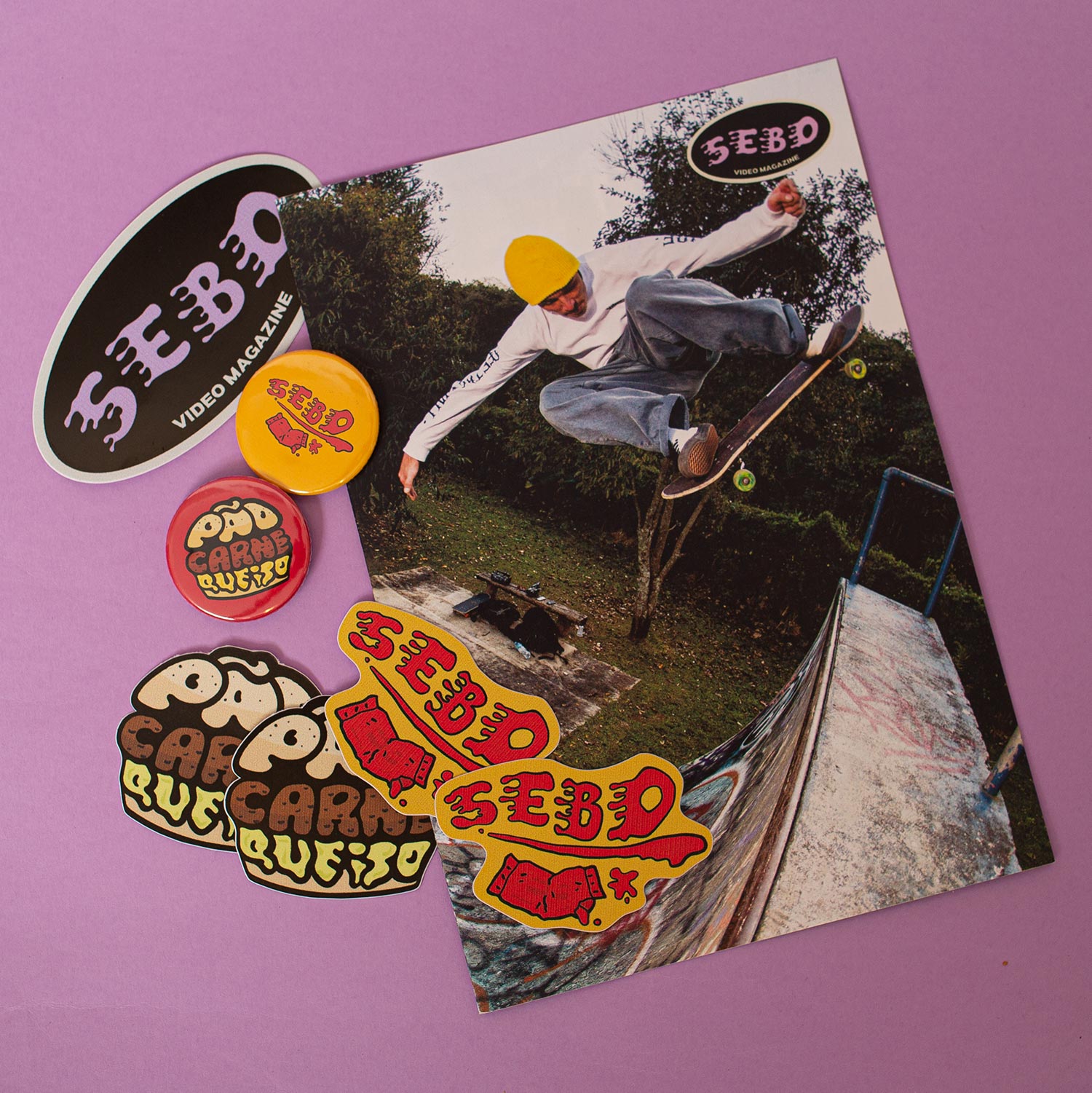 Zine Pão Carne Queijo