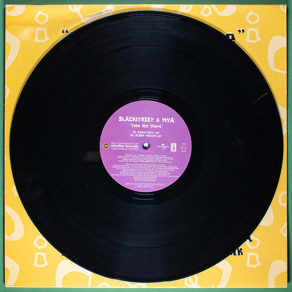 The Rugrats Soundtrack: Blackstreet & Mya - Take Me There (Single LP) - Image 3