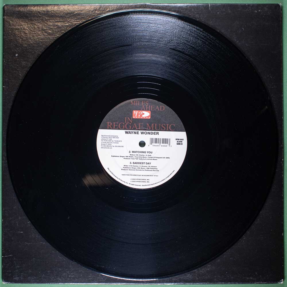 Wayne Wonder - No Letting Go (Single LP) - Image 3