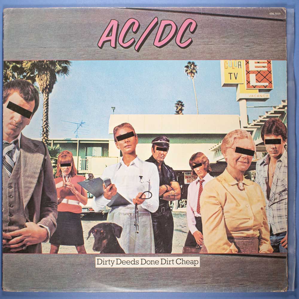 AC/DC - Dirty Deeds, Done Dirt Cheap (LP)