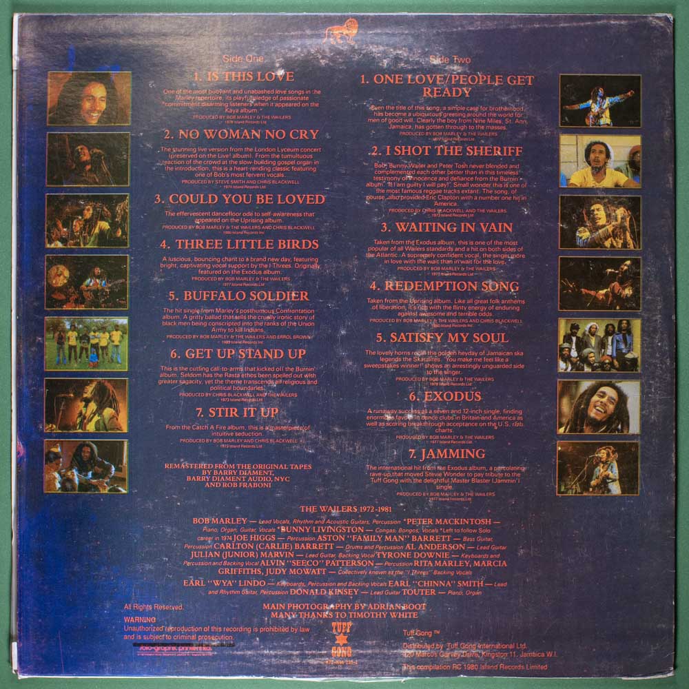 Bob Marley - Legend (LP Importado Jamaica) - Image 4