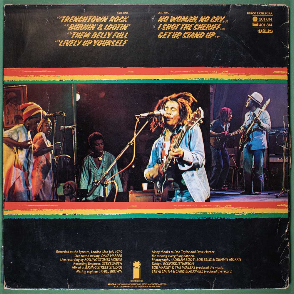 Bob Marley - Live! (LP) - Image 4