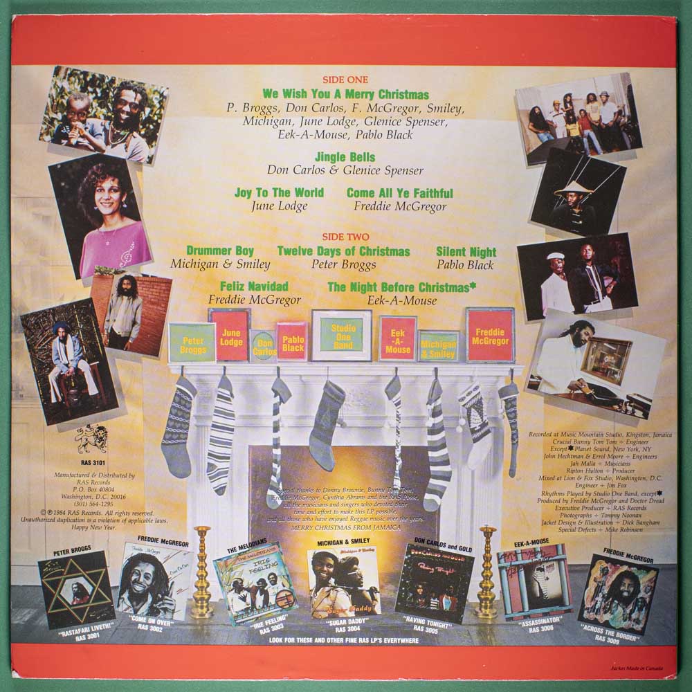 Compilação - Ras Records Presents: A Reggae Christmas (LP Importado) - Image 4