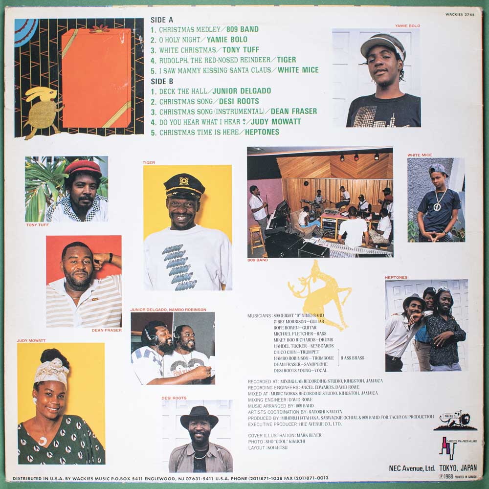 Compilação - Reggae Christmas: Tachyon Records (LP Importado) - Image 4