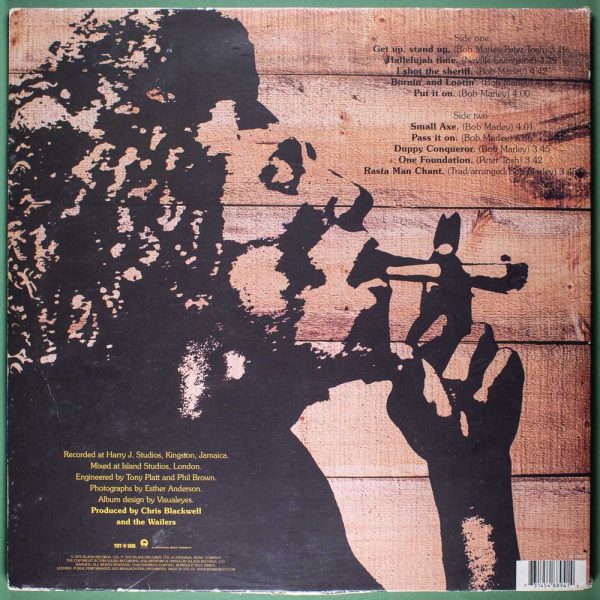 Bob Marley - Burnin' (Vinil LP Importado)