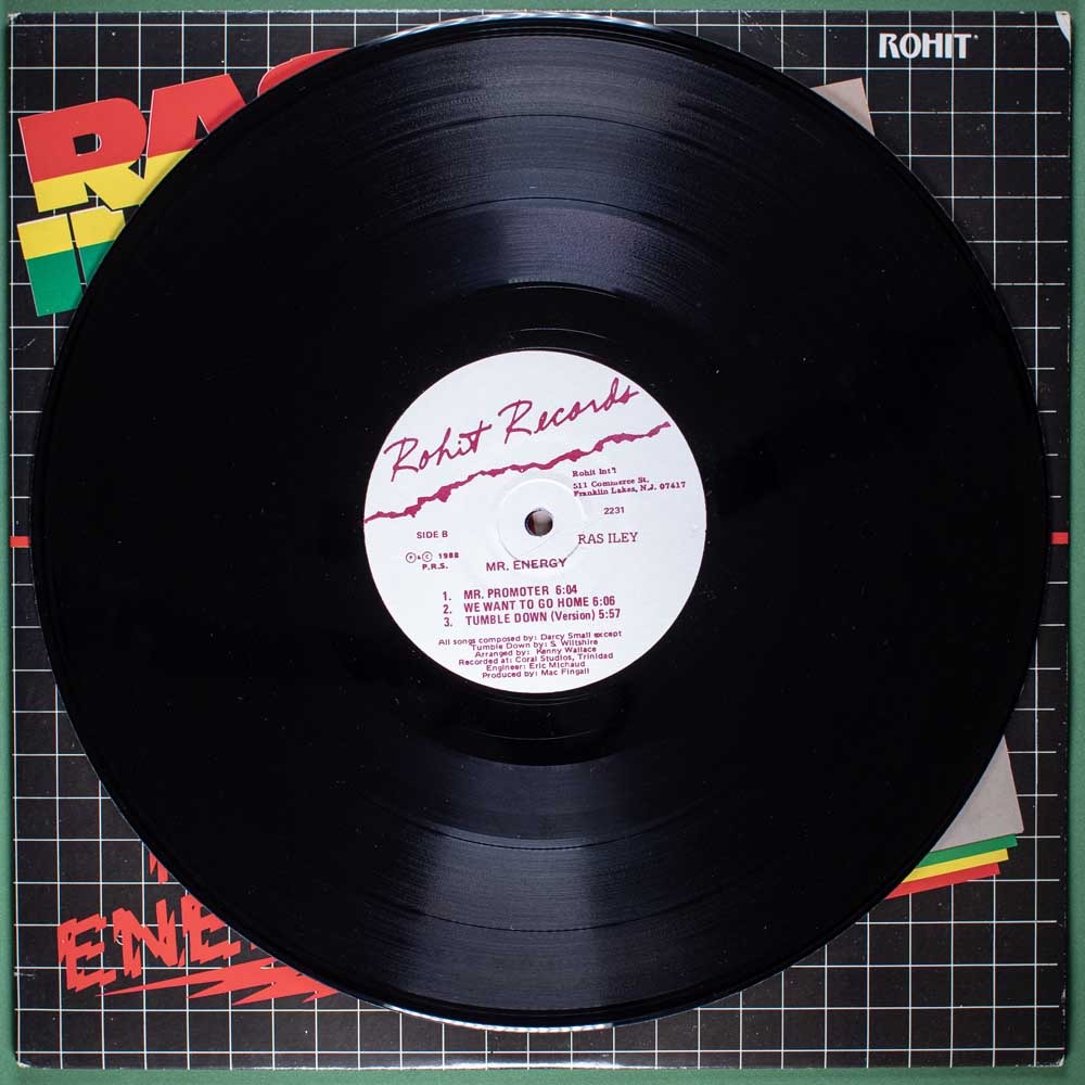 Ras Iley - Mr. Energy (LP Importado) - Image 3