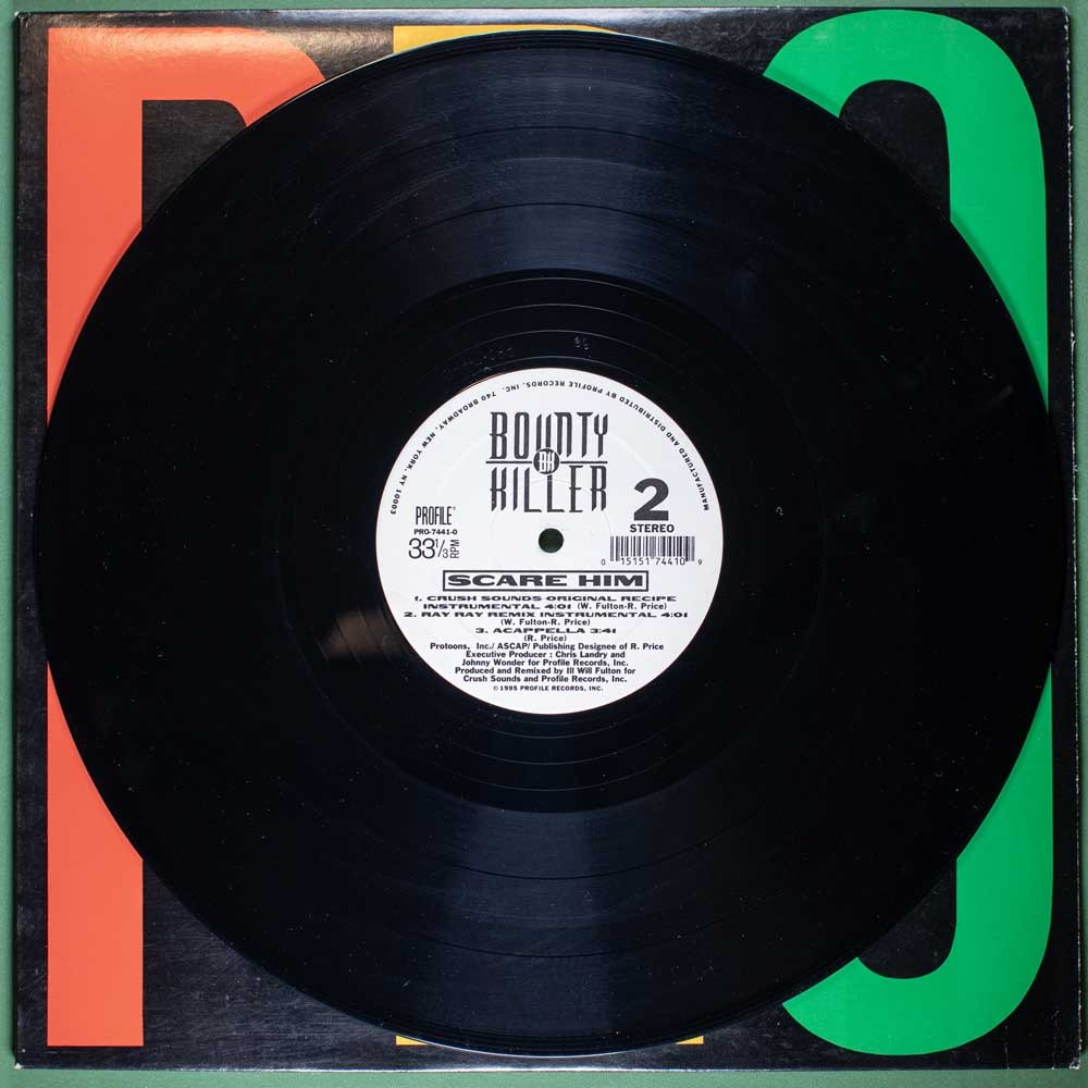 Bounty Killer - Scare Him (LP Single Importado) - Image 3
