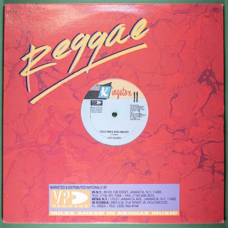 Lady Shabba / Ninja Man & Bounty Killer - Hold Him / Bad Man (LP Single Importado)