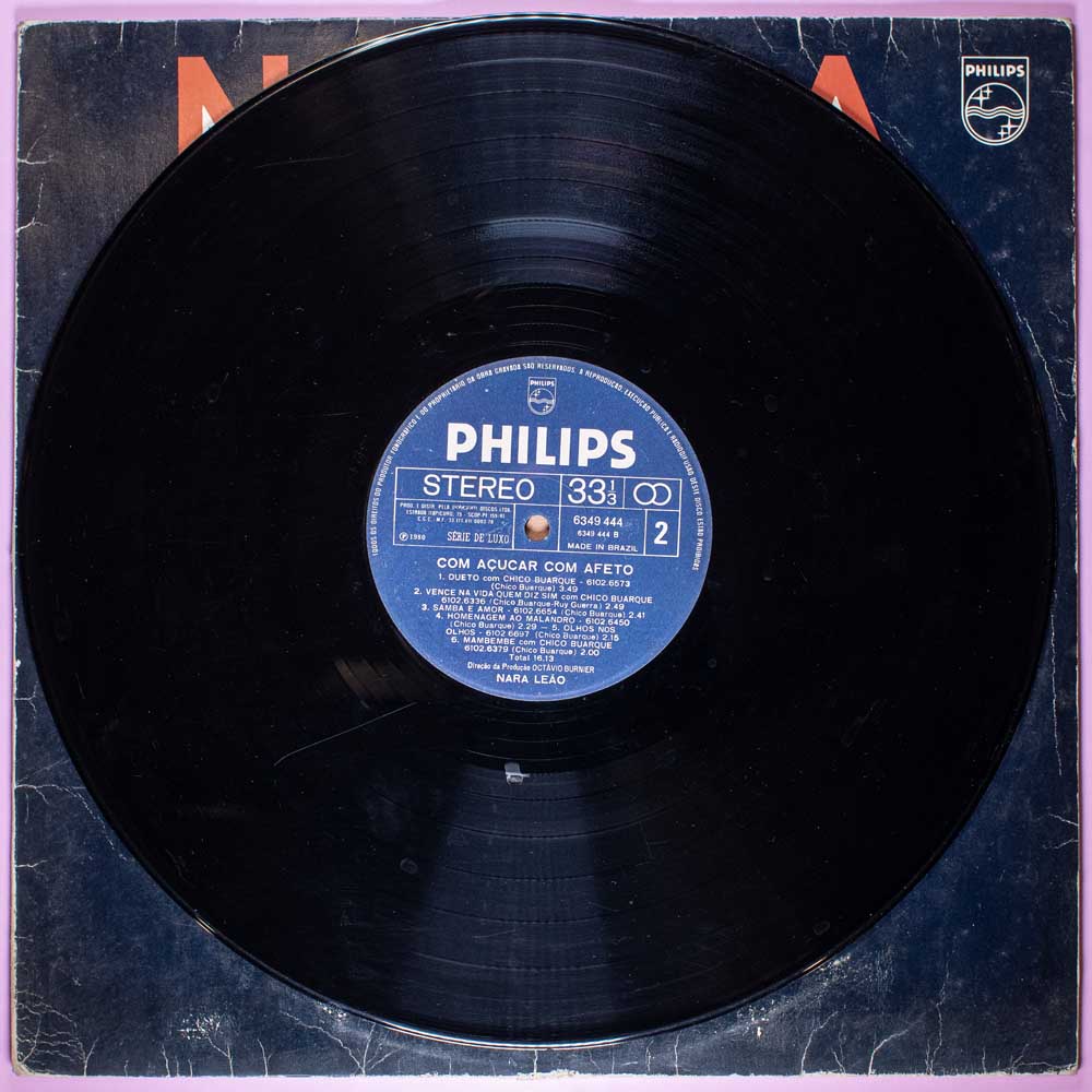Nara Leão - Com Açucar, com Afeto (LP) - Image 3