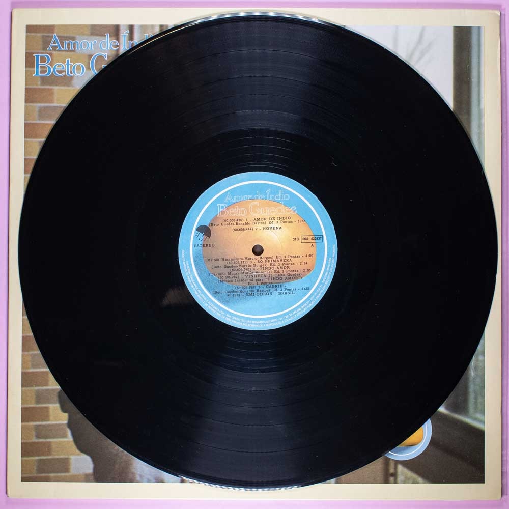 Beto Guedes - Amor de Índio (LP) - Image 3
