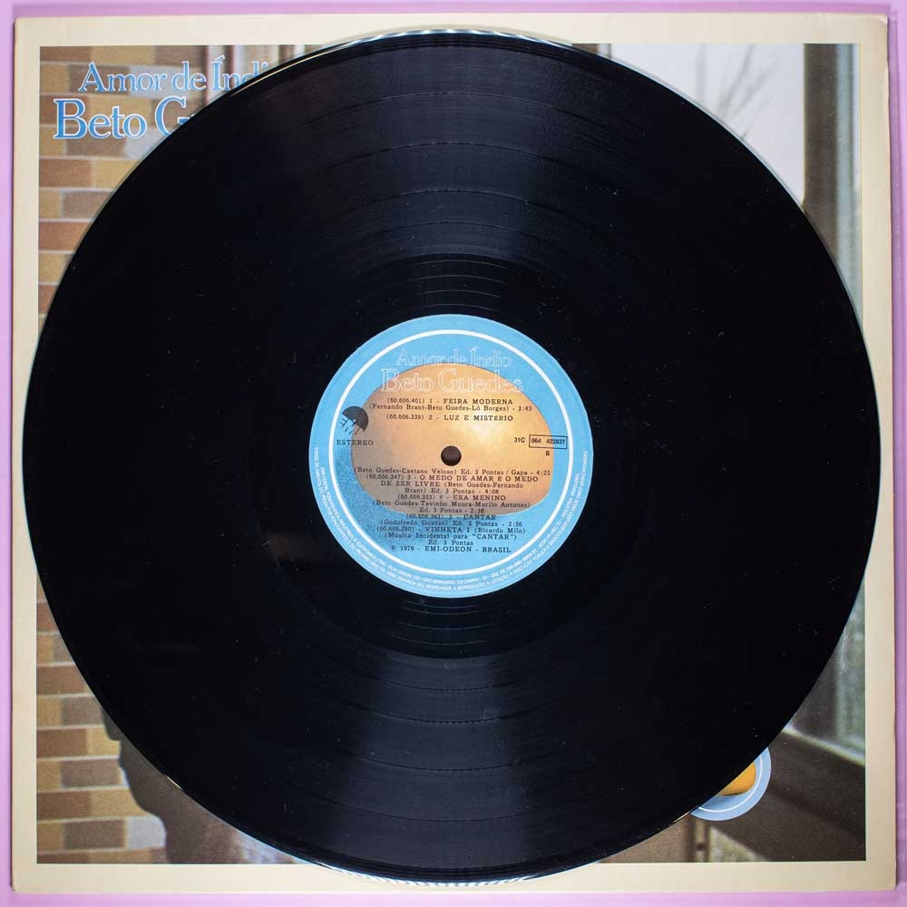 Beto Guedes - Amor de Índio (LP) - Image 4