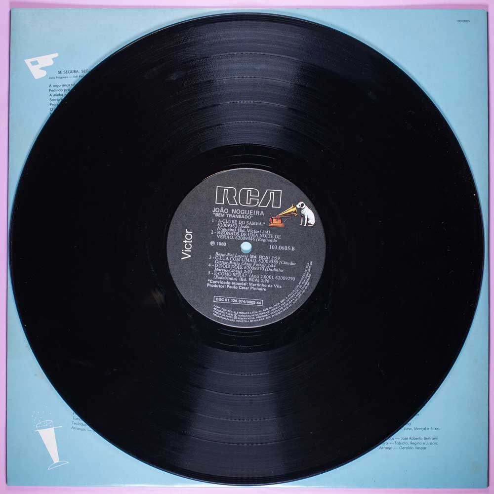 João Nogueira - Bem Transado (LP) - Image 3
