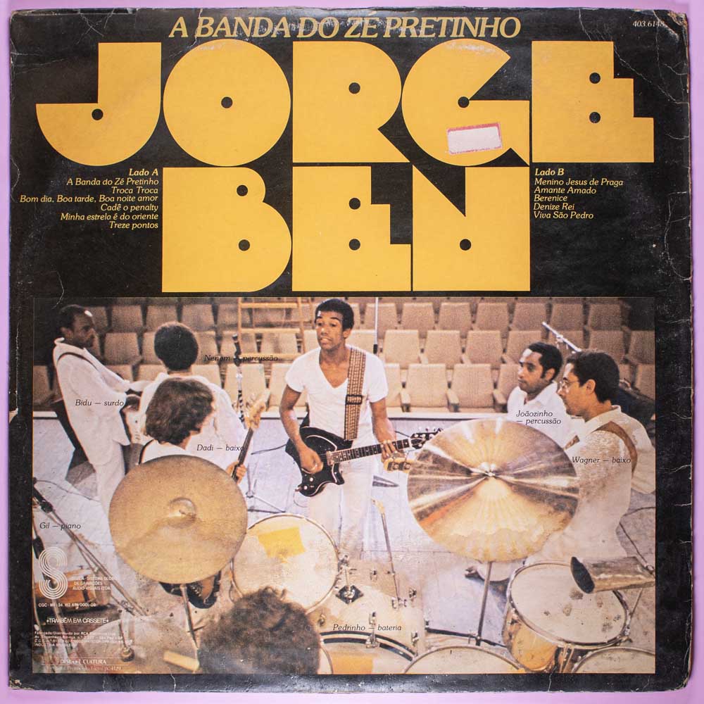 Jorge Ben - A Banda do Zé Pretinho (LP) - Image 6