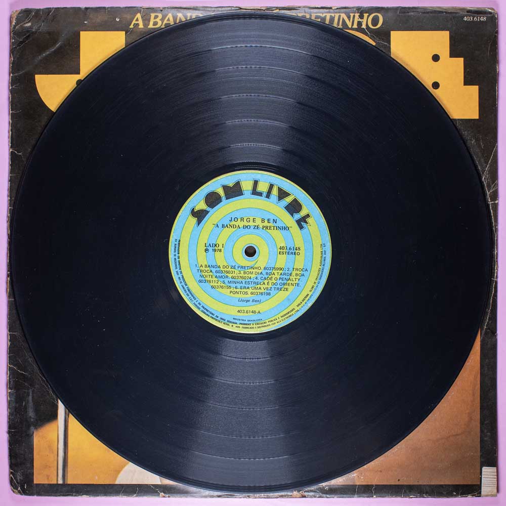 Jorge Ben - A Banda do Zé Pretinho (LP) - Image 3