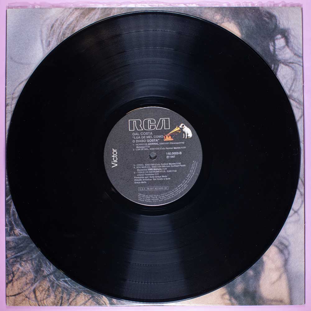 Gal Costa - Lua de Mel / Como o Diabo Gosta (LP) - Image 3