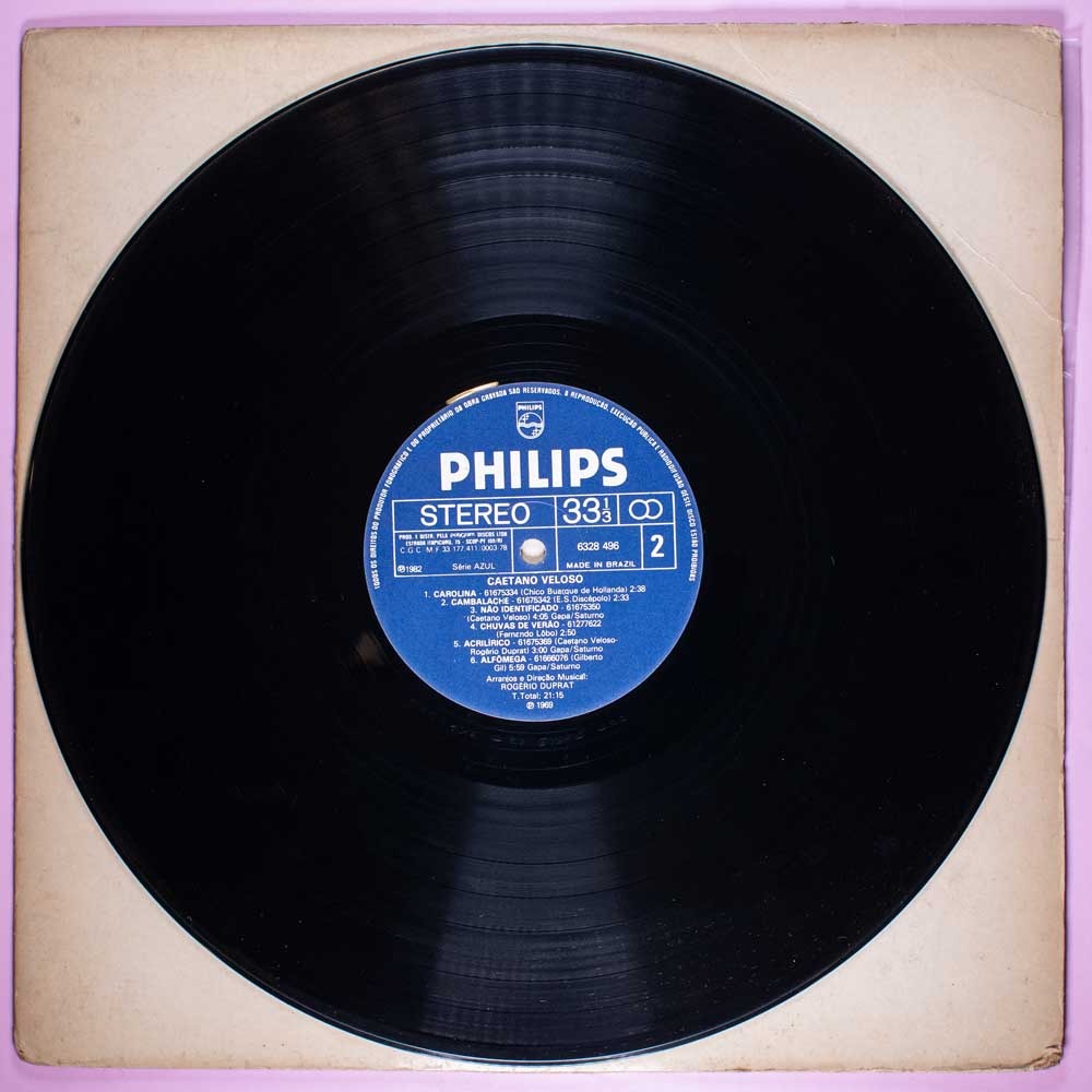 Caetano Veloso - 1969 Capa Branca (LP) - Image 4