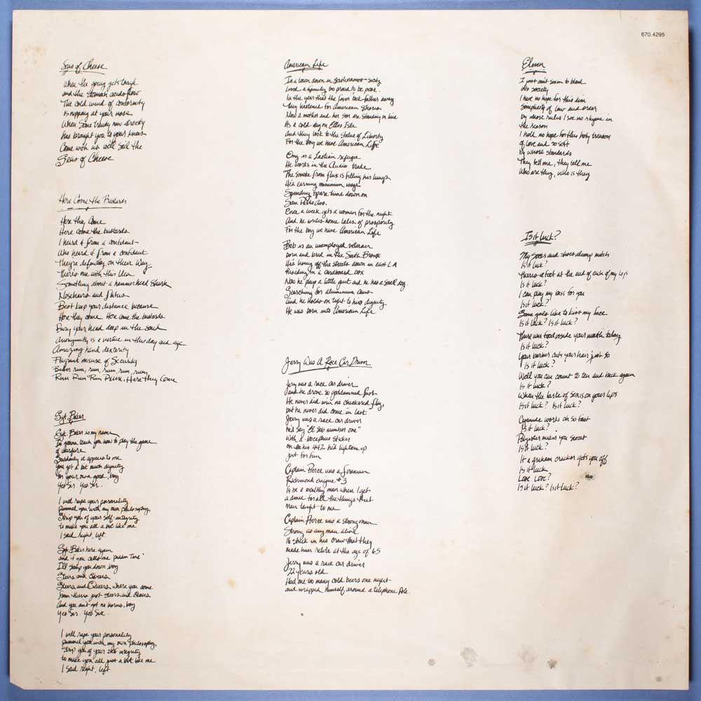 Primus - Sailing The Seas of Cheese (Vinil LP) - Imagem 4