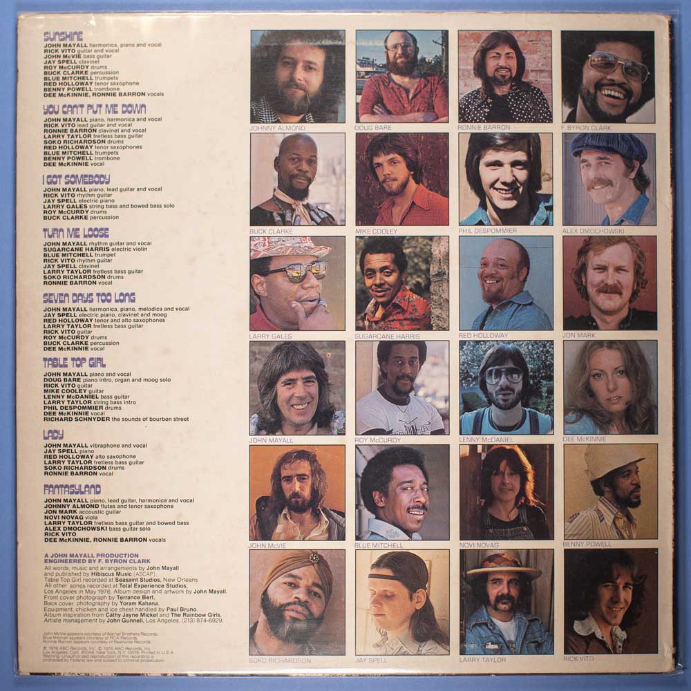 John Mayall - A Banquet In Blues (LP Importado) - Image 4