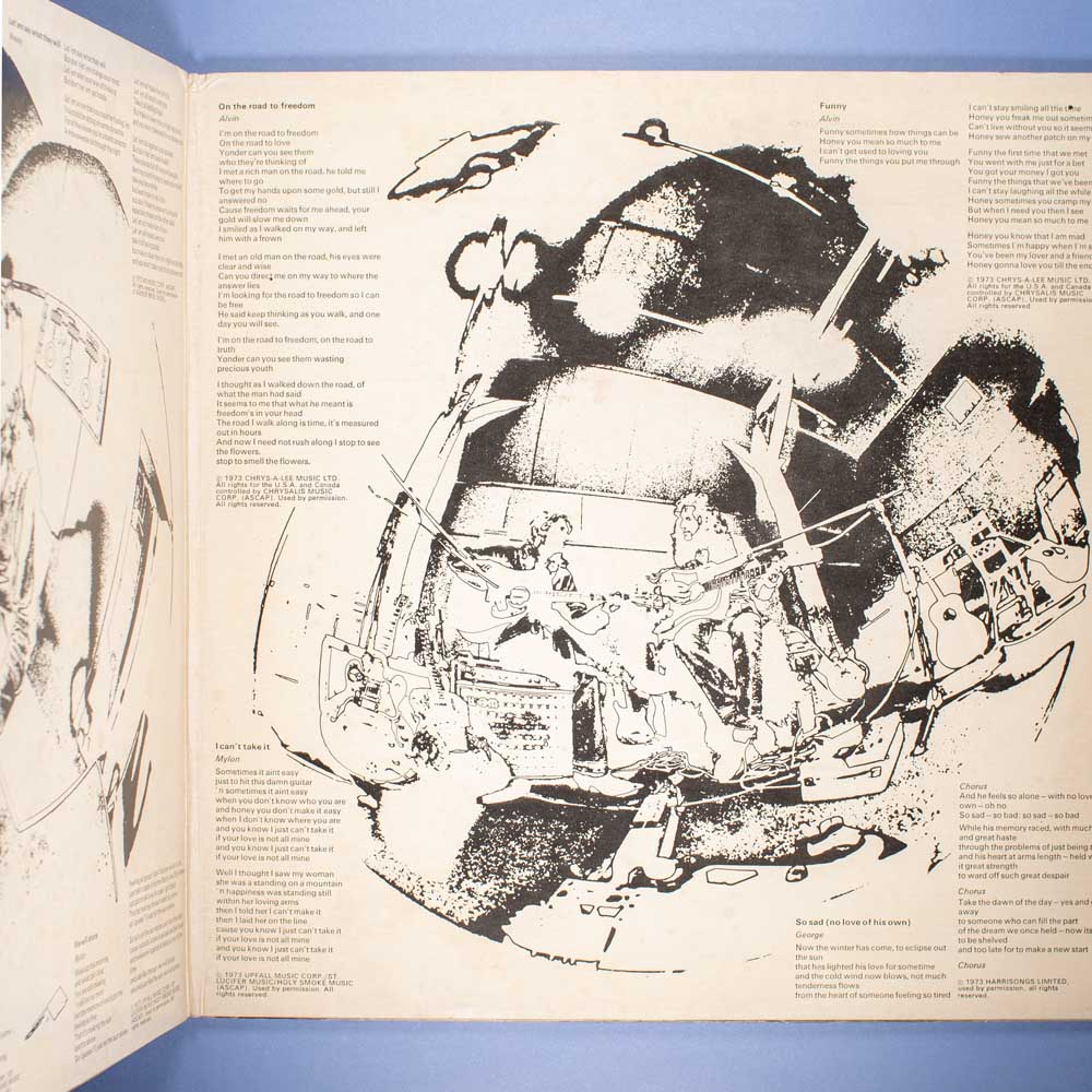 Alvin Lee & Mylon LeFevre - On The Road To Freedom (LP Importado) - Image 4