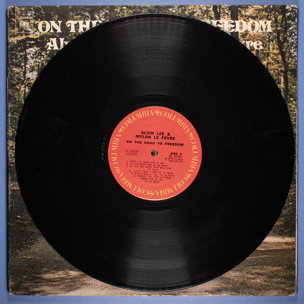 Alvin Lee & Mylon LeFevre - On The Road To Freedom (LP Importado) - Image 3
