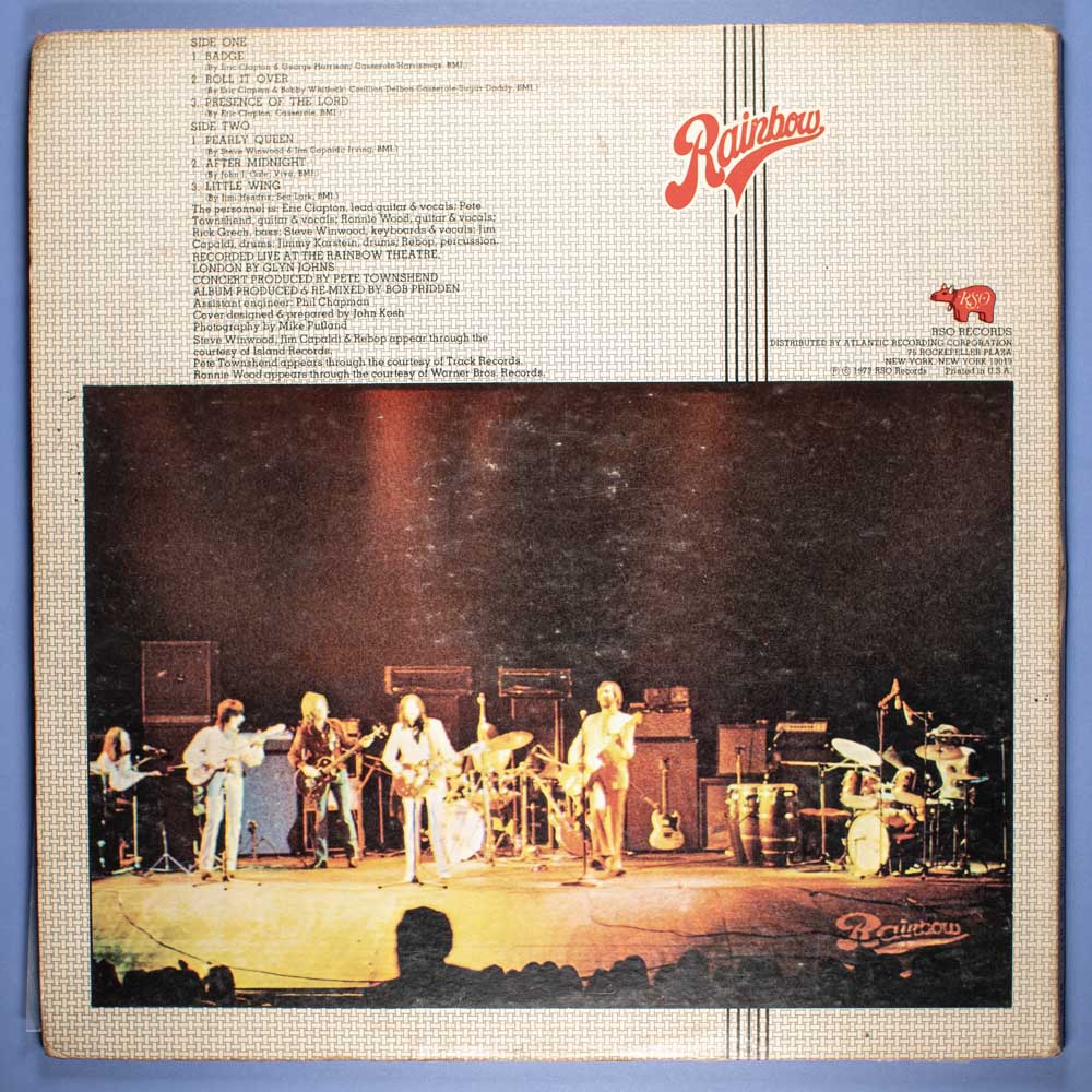 Eric Clapton - Eric Clapton's Rainbow Concert (Vinil LP Importado) - Imagem 6