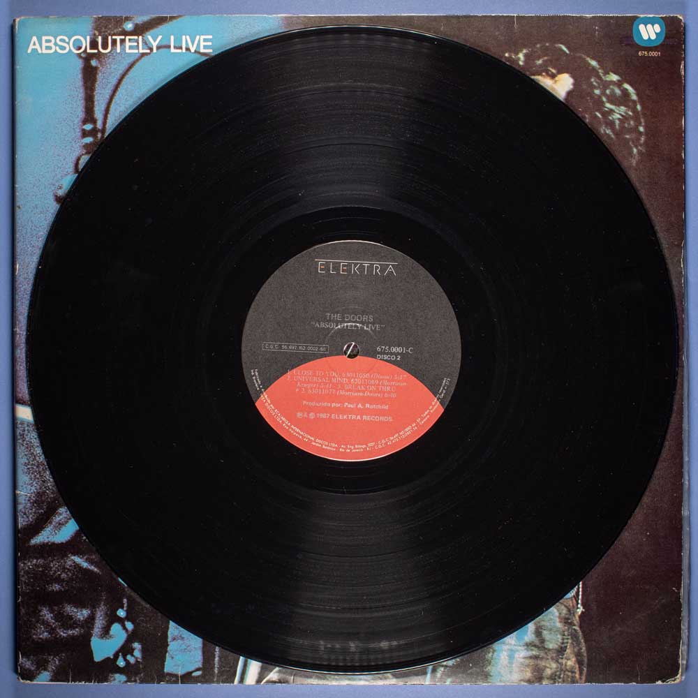 The Doors - Absolutely Live (LP Duplo) - Image 4