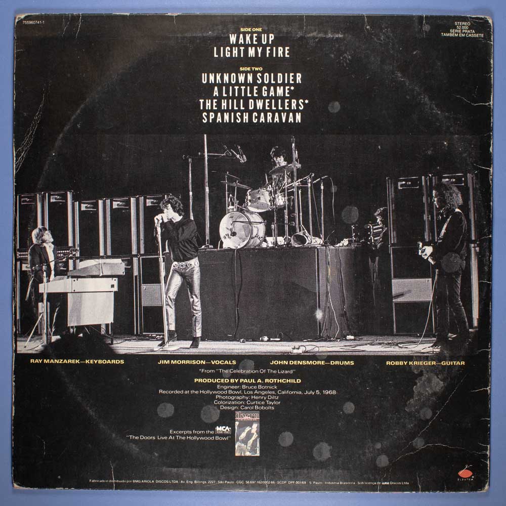 The Doors - Live At The Hollywood Bowl (LP) - Image 4