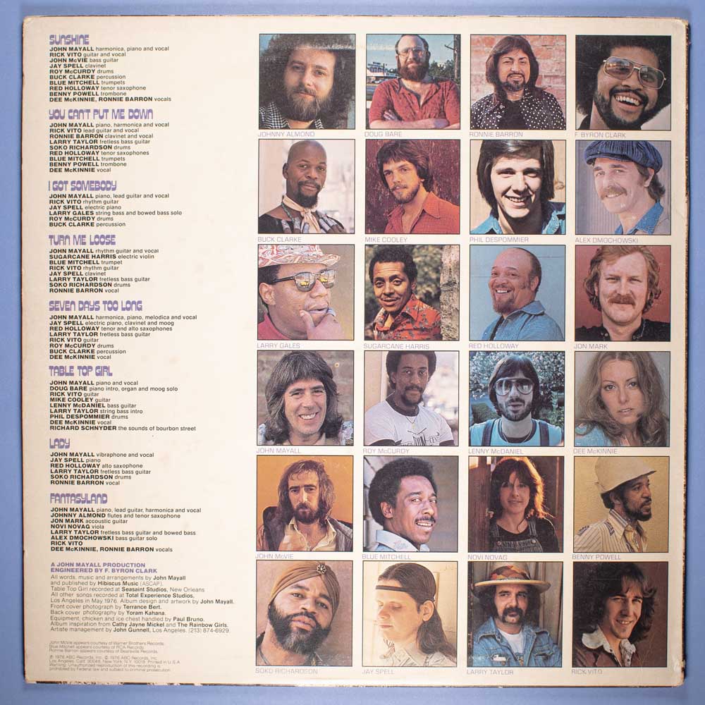 John Mayall - A Banquet In Blues (LP Importado) - Image 4