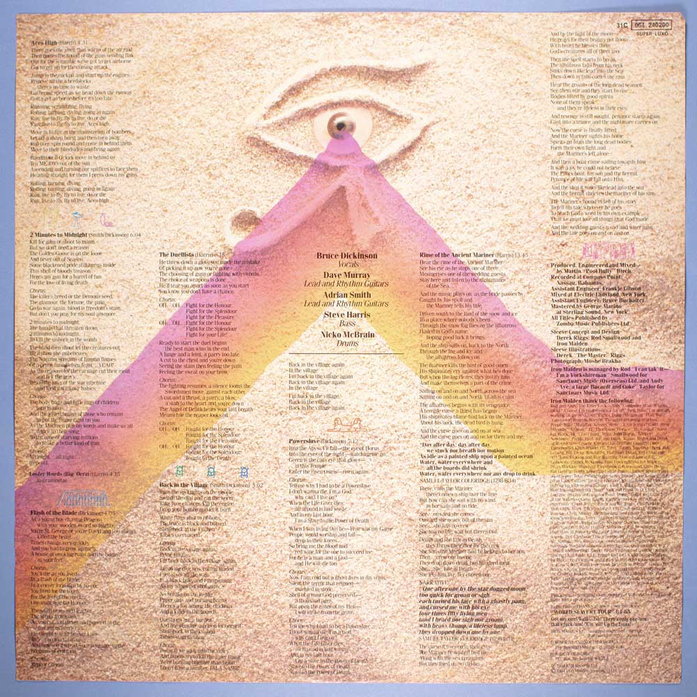 Iron Maiden - Powerslave (LP) - Image 5