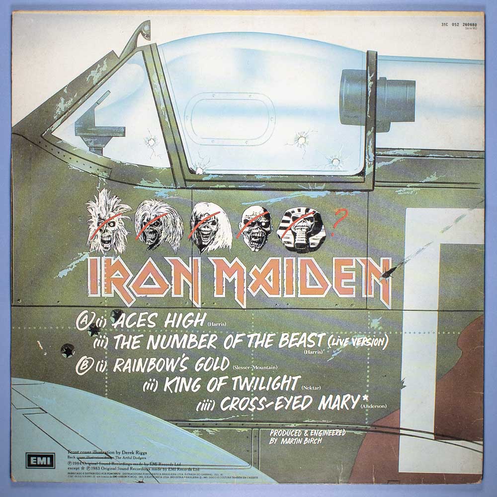 Iron Maiden - Aces High (LP) - Image 5
