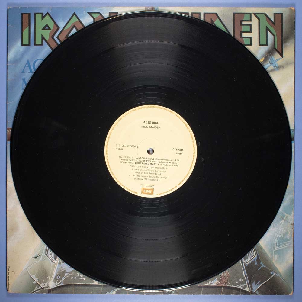 Iron Maiden - Aces High (LP) - Image 3