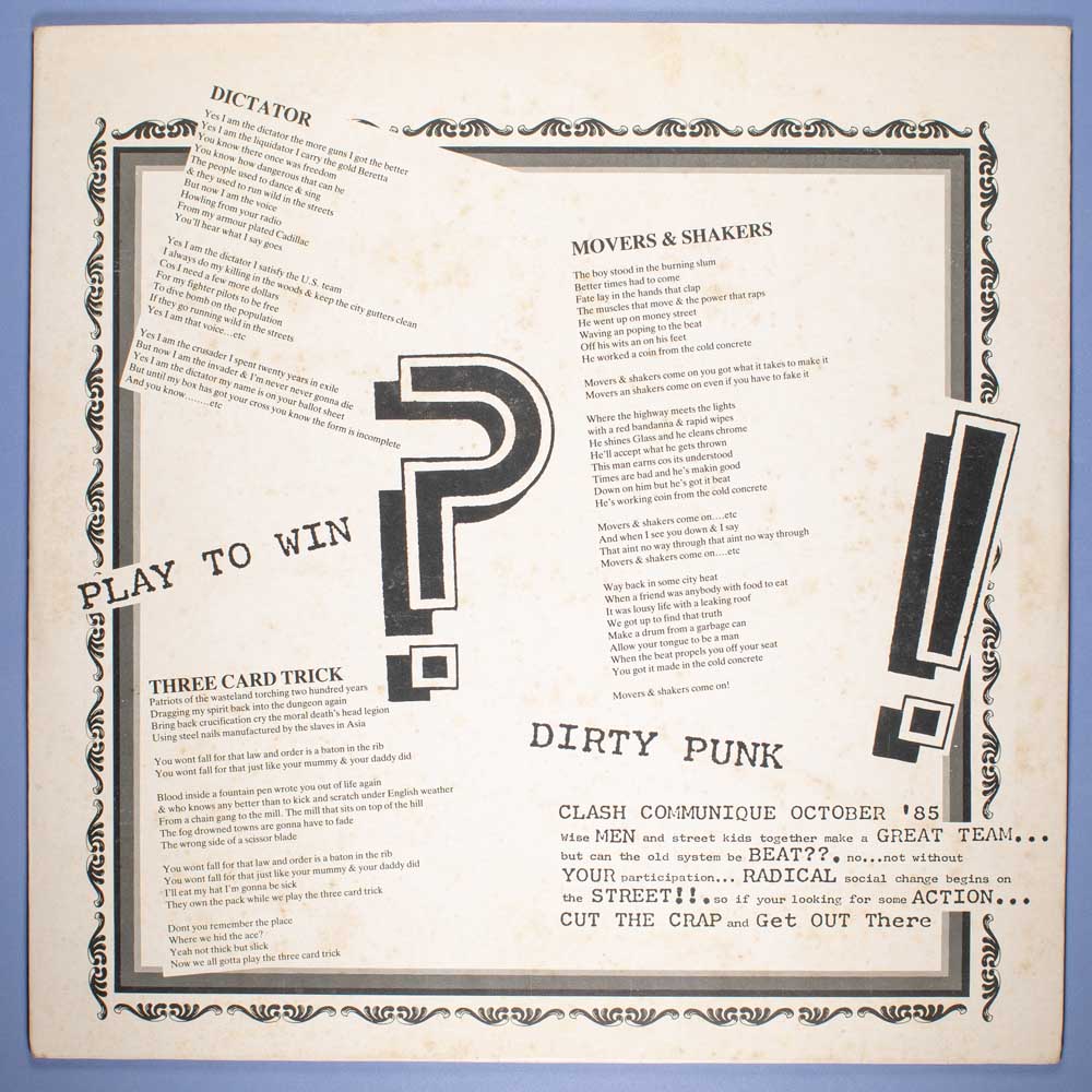 The Clash - Cut The Crap (LP) - Image 4