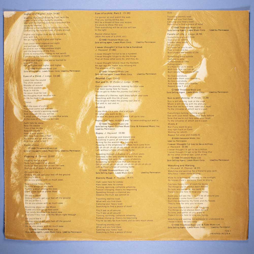 The Moody Blues - To Our Childrens Childrens Children (LP Importado) - Image 6