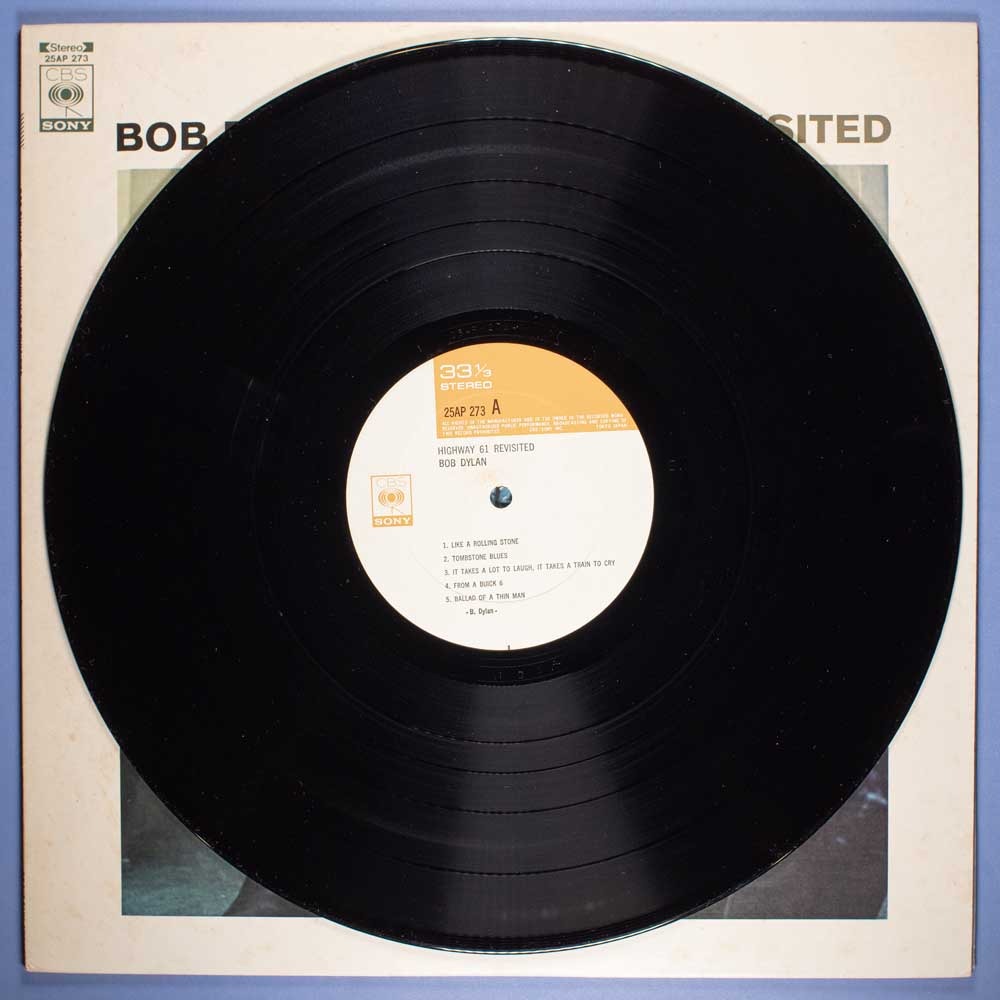 Bob Dylan - Highway 61 Revisited (Vinil LP Importado Japão) - Imagem 3