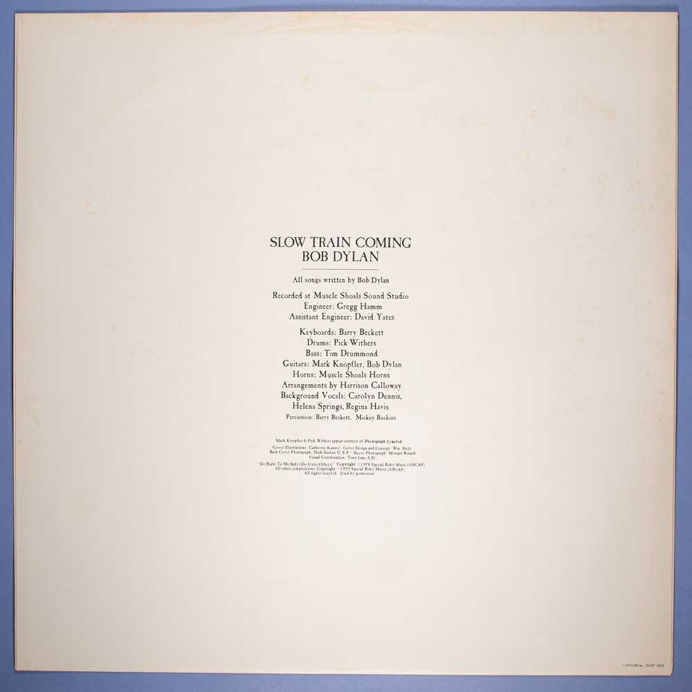Bob Dylan - Slow Train Coming (Vinil LP Importado Japão) - Imagem 6
