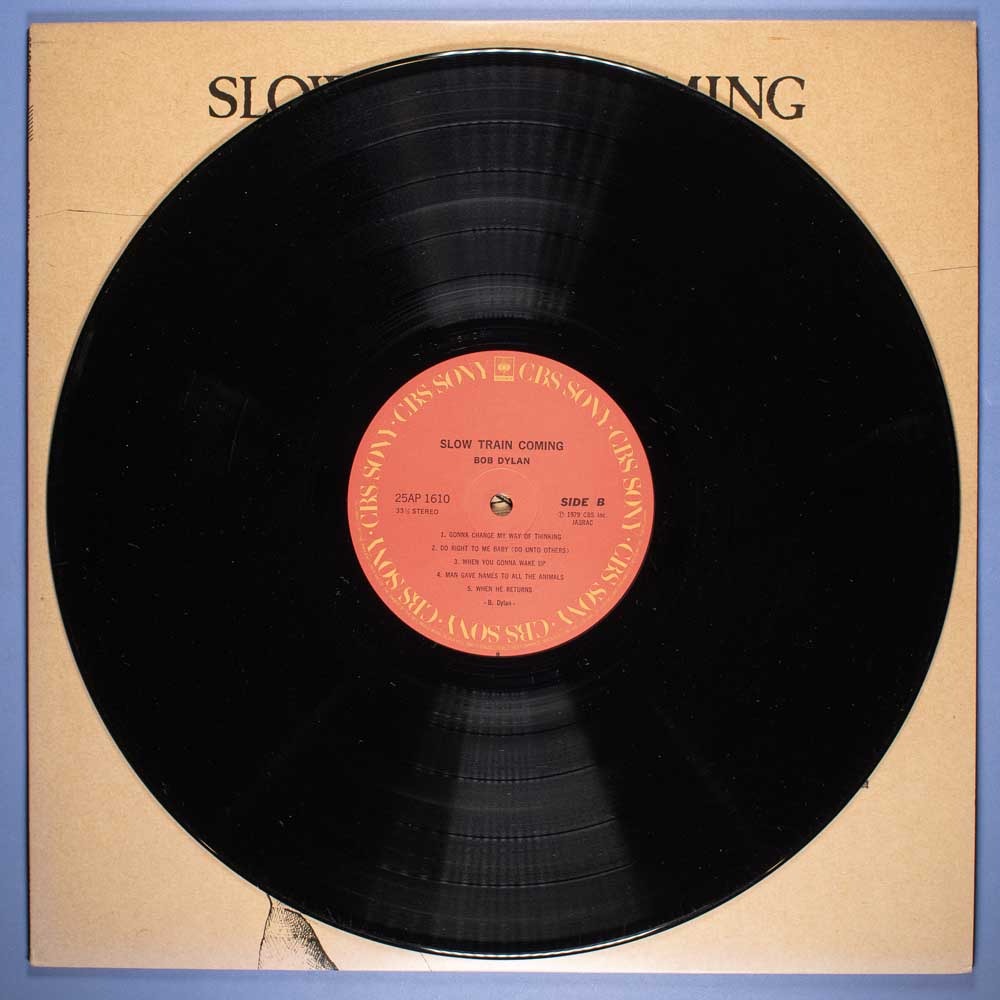 Bob Dylan - Slow Train Coming (Vinil LP Importado Japão) - Imagem 3