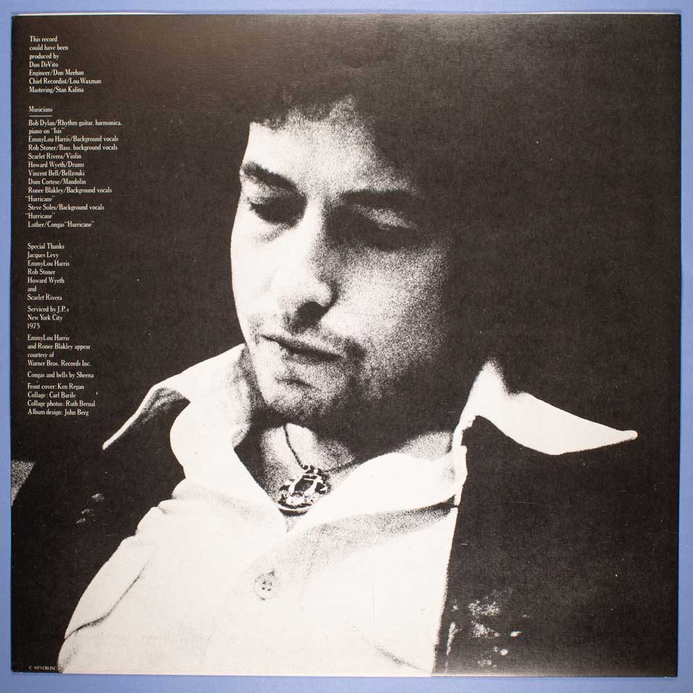 Bob Dylan - Desire (LP Importado Japão) - Image 7