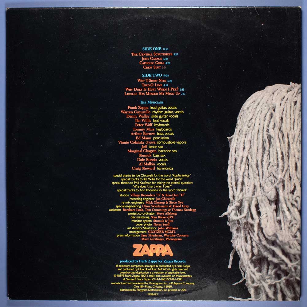 Frank Zappa - Joe's Garate Act. I (Vinil LP Importado) - Imagem 9