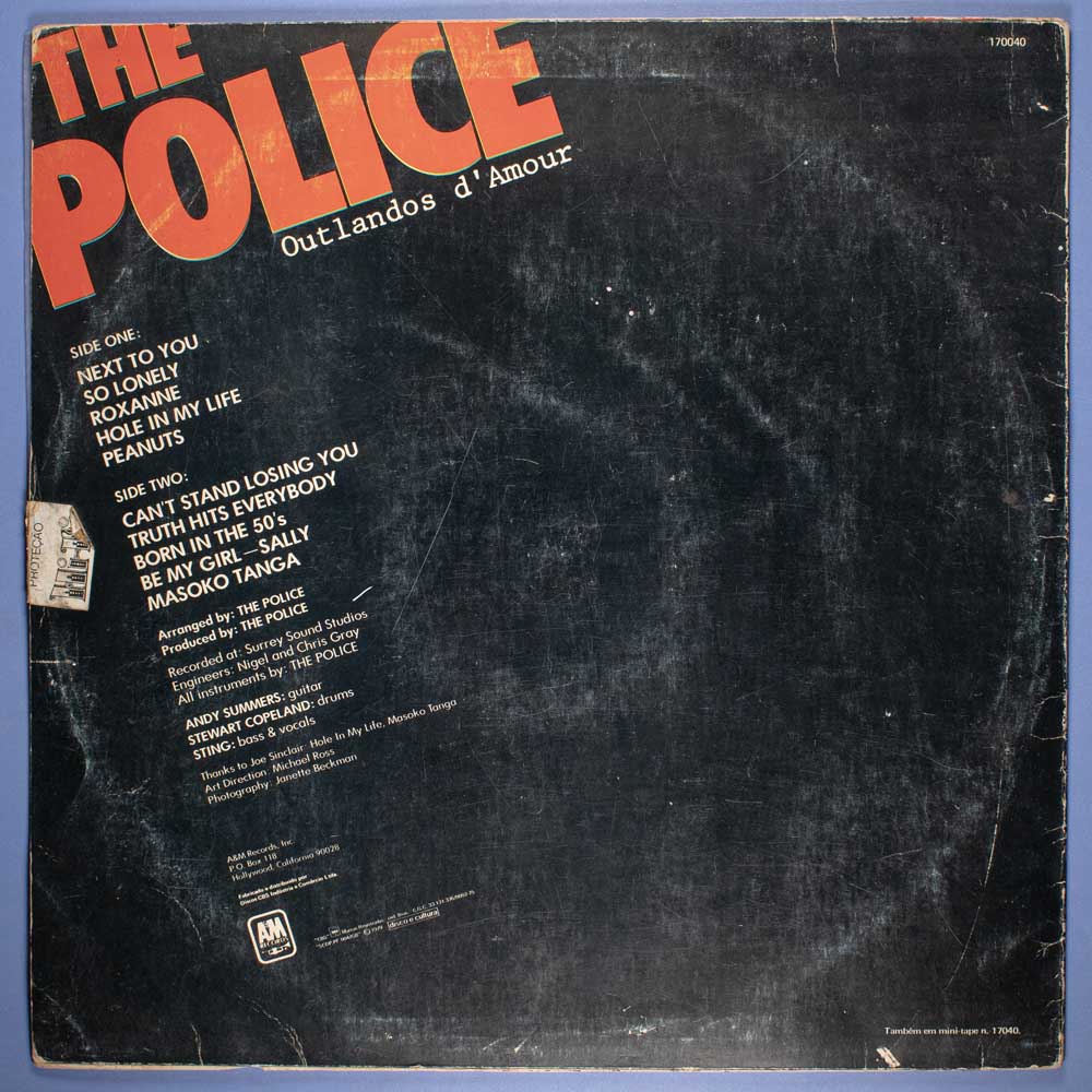 The Police - Outlandos d'Amour (LP) - Image 4