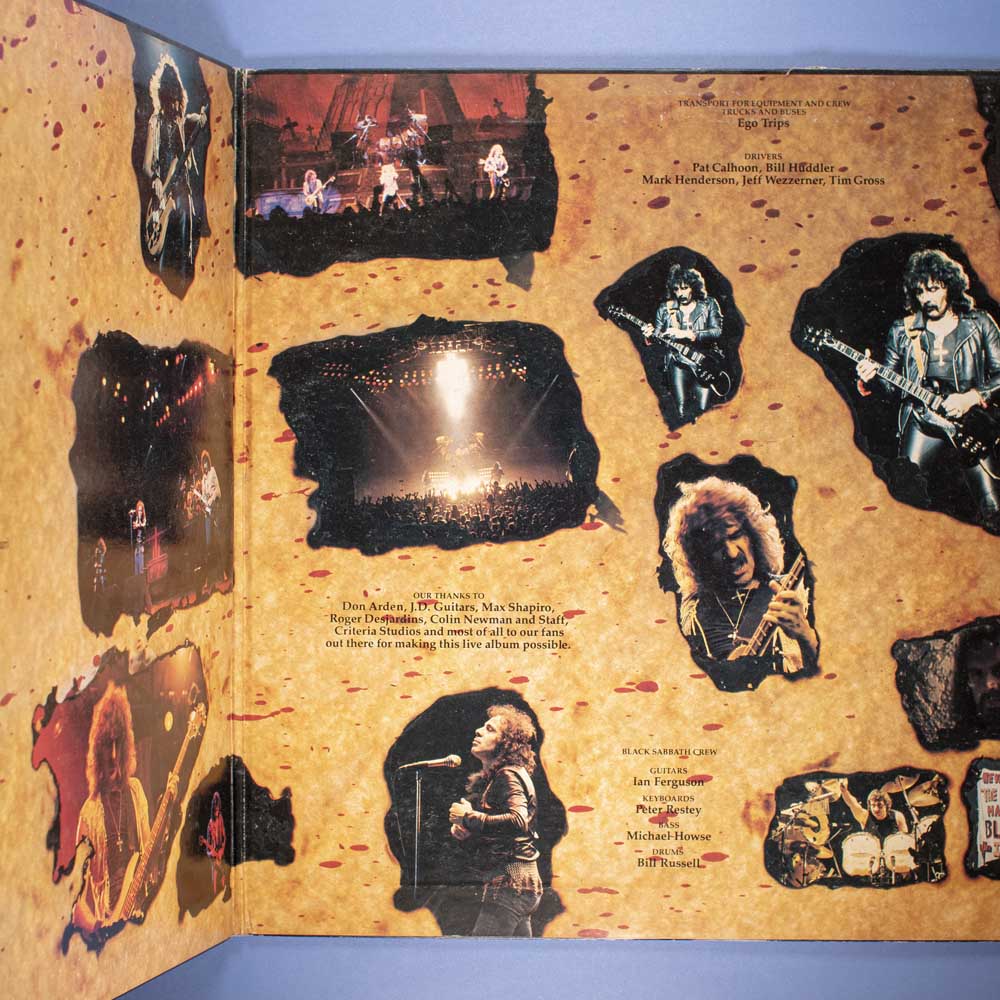 Black Sabbath - Evil Live (LP Duplo Importado) - Image 6