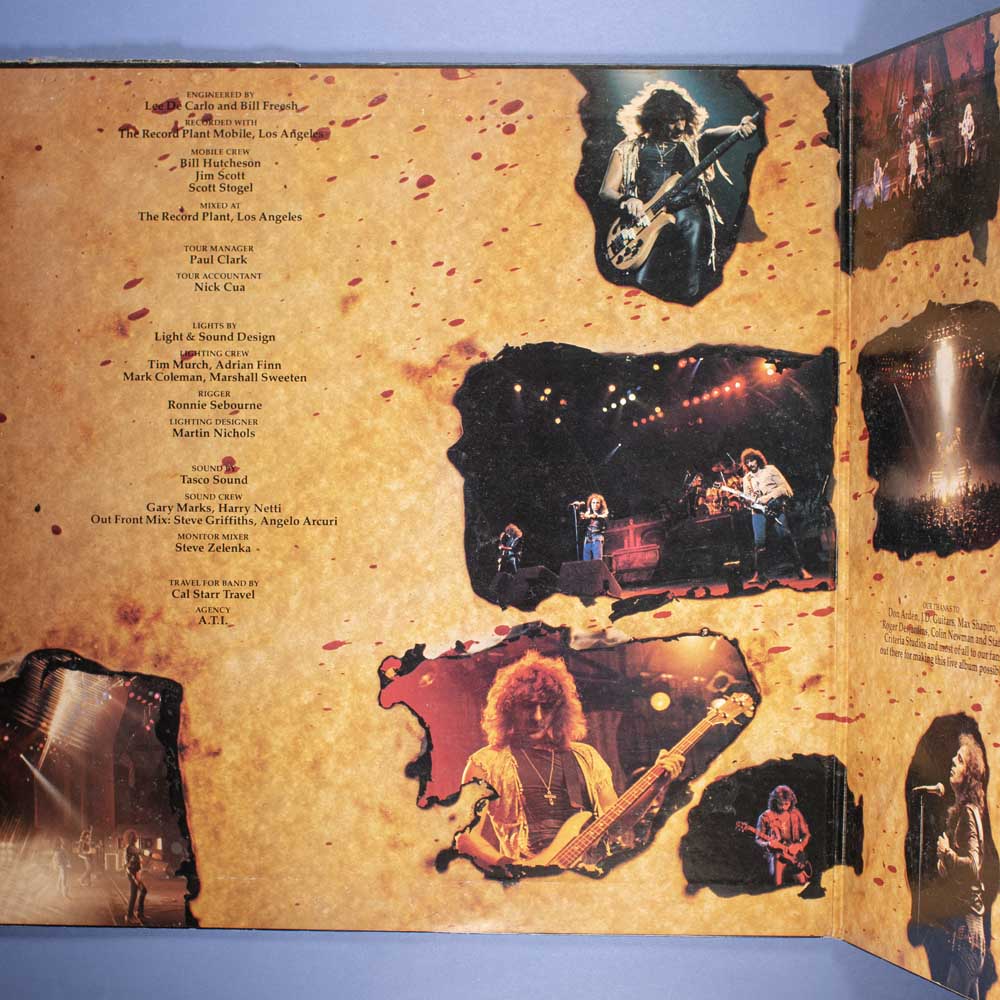 Black Sabbath - Evil Live (LP Duplo Importado) - Image 7