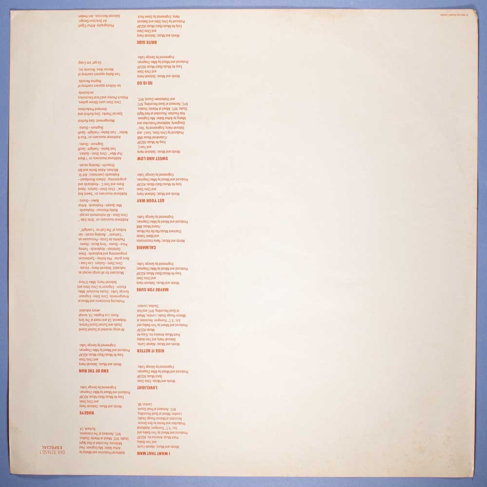 Deboraharry - Def Dumb & Blonde (LP) - Image 5