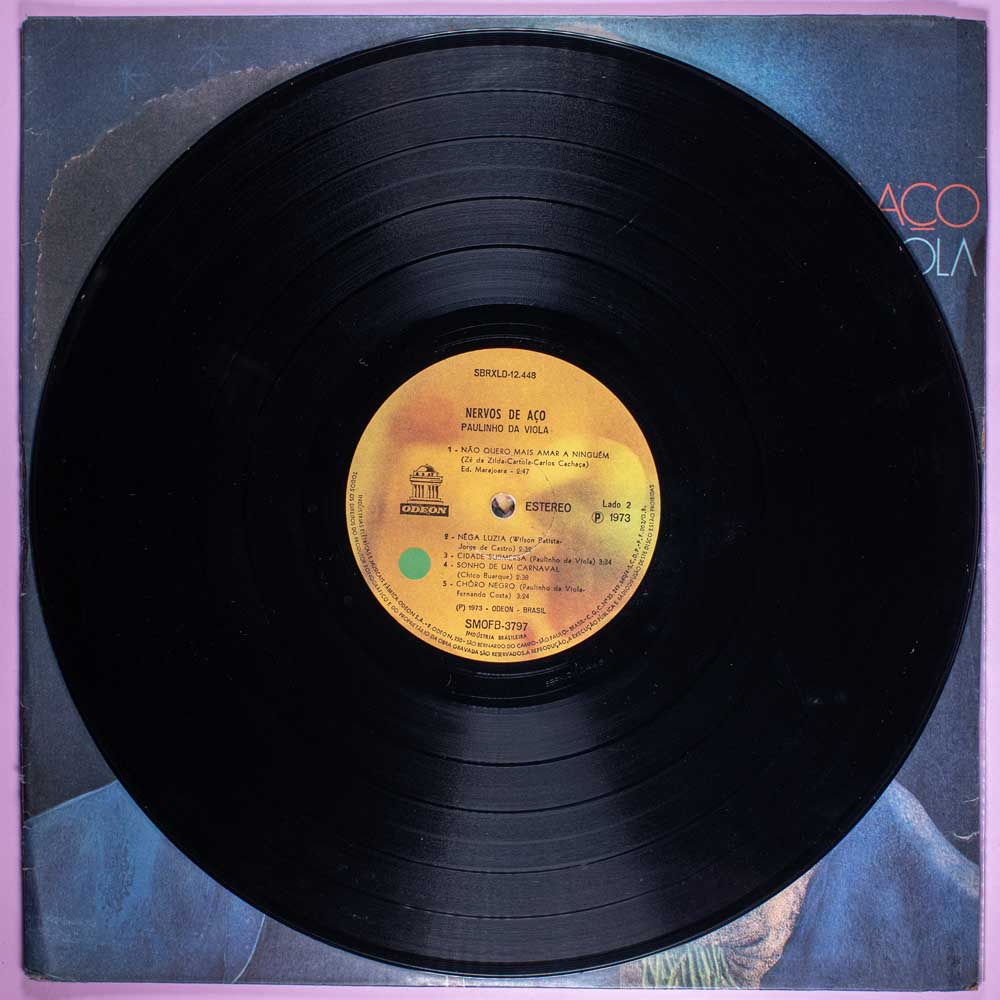 Paulinho da Viola - Nervos de Aço (LP) - Image 3