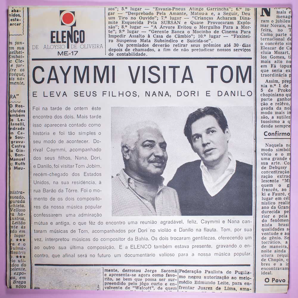 Dorival Caymmi - Caymmi Visita Tom (LP)