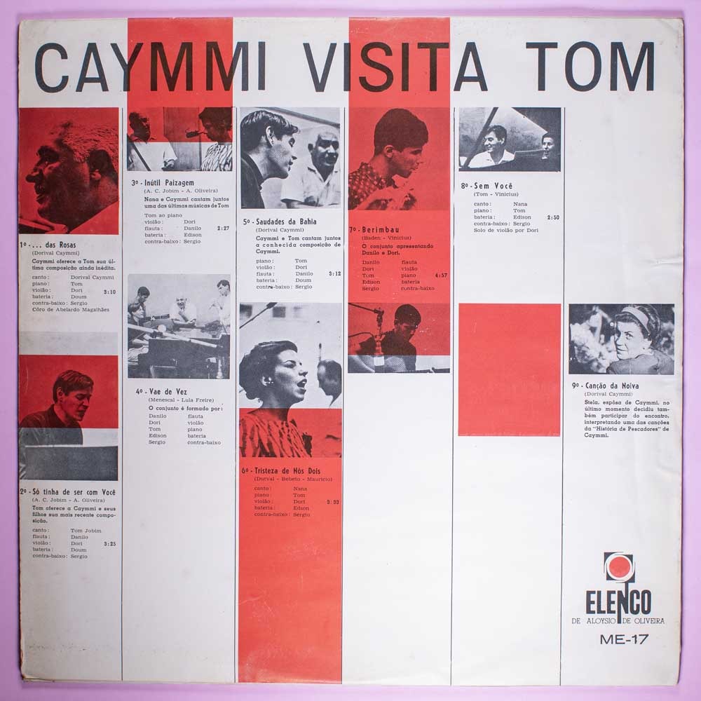 Dorival Caymmi - Caymmi Visita Tom (LP) - Image 4