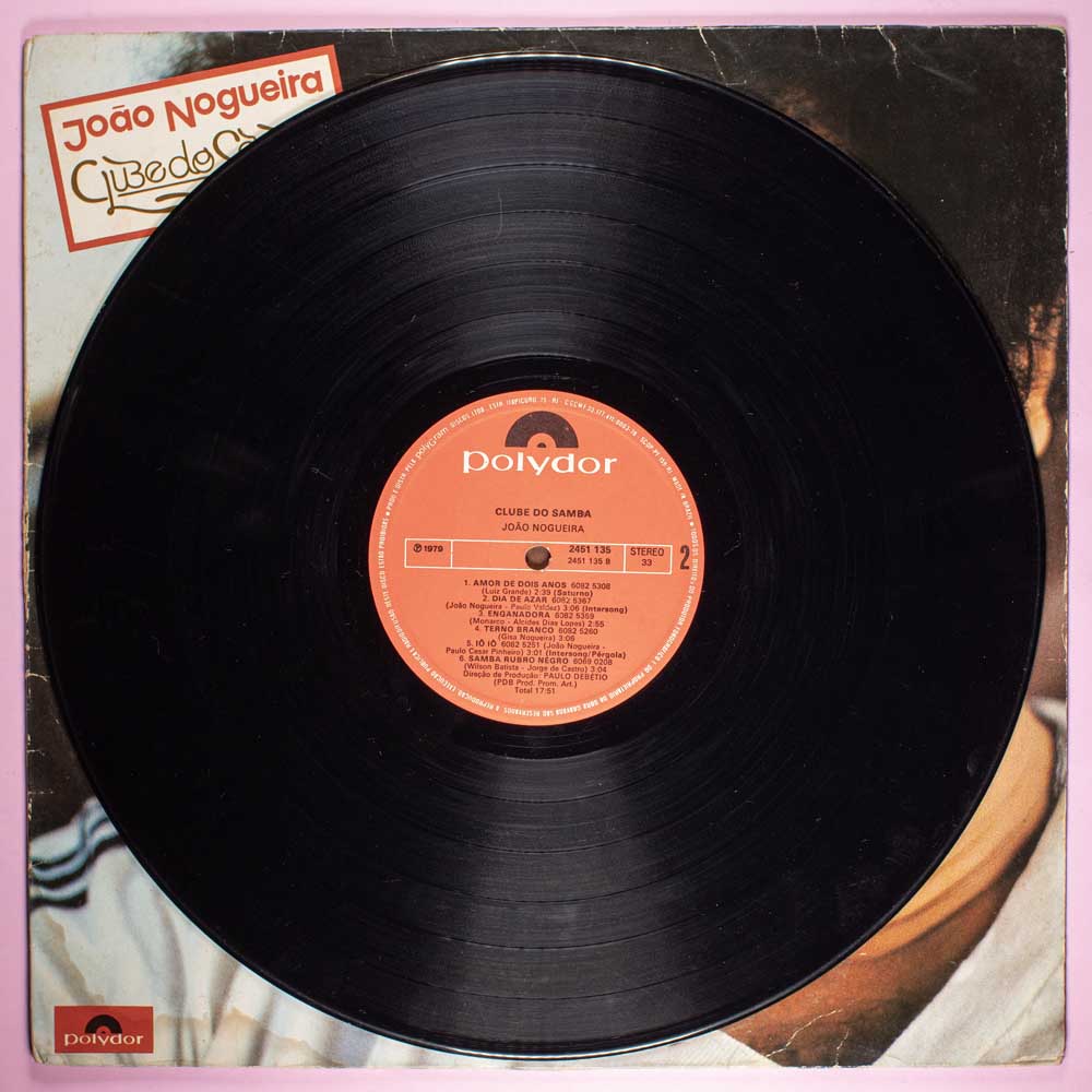 João Nogueira - Clube do Samba (Vinil LP) - Imagem 3