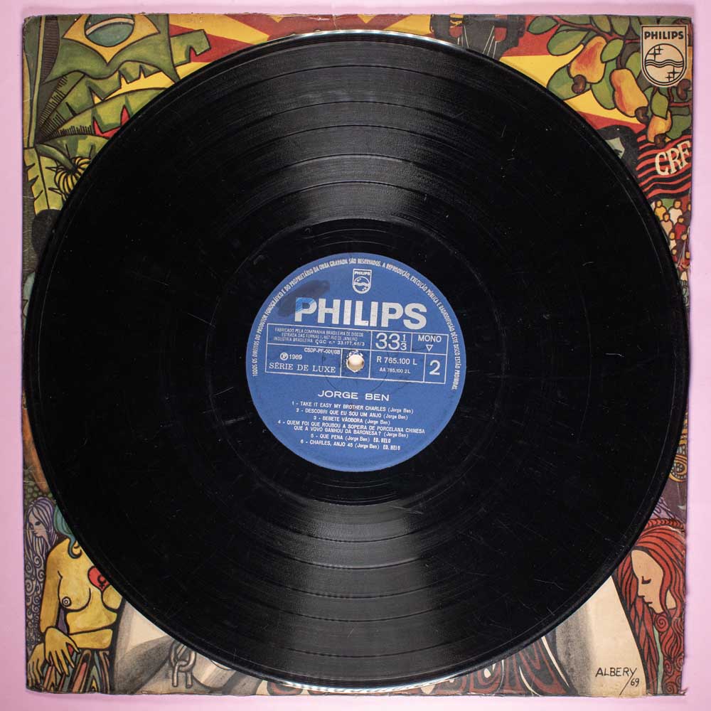 Jorge Ben - Flamengo 1969 (Vinil LP) - Imagem 3