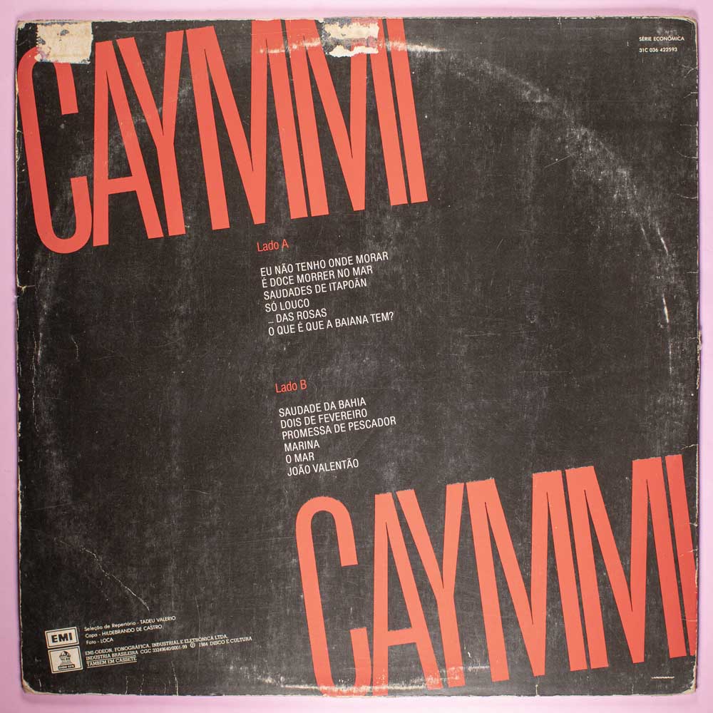 Dorival Caymmi - Saudades da Bahia (LP) - Image 4