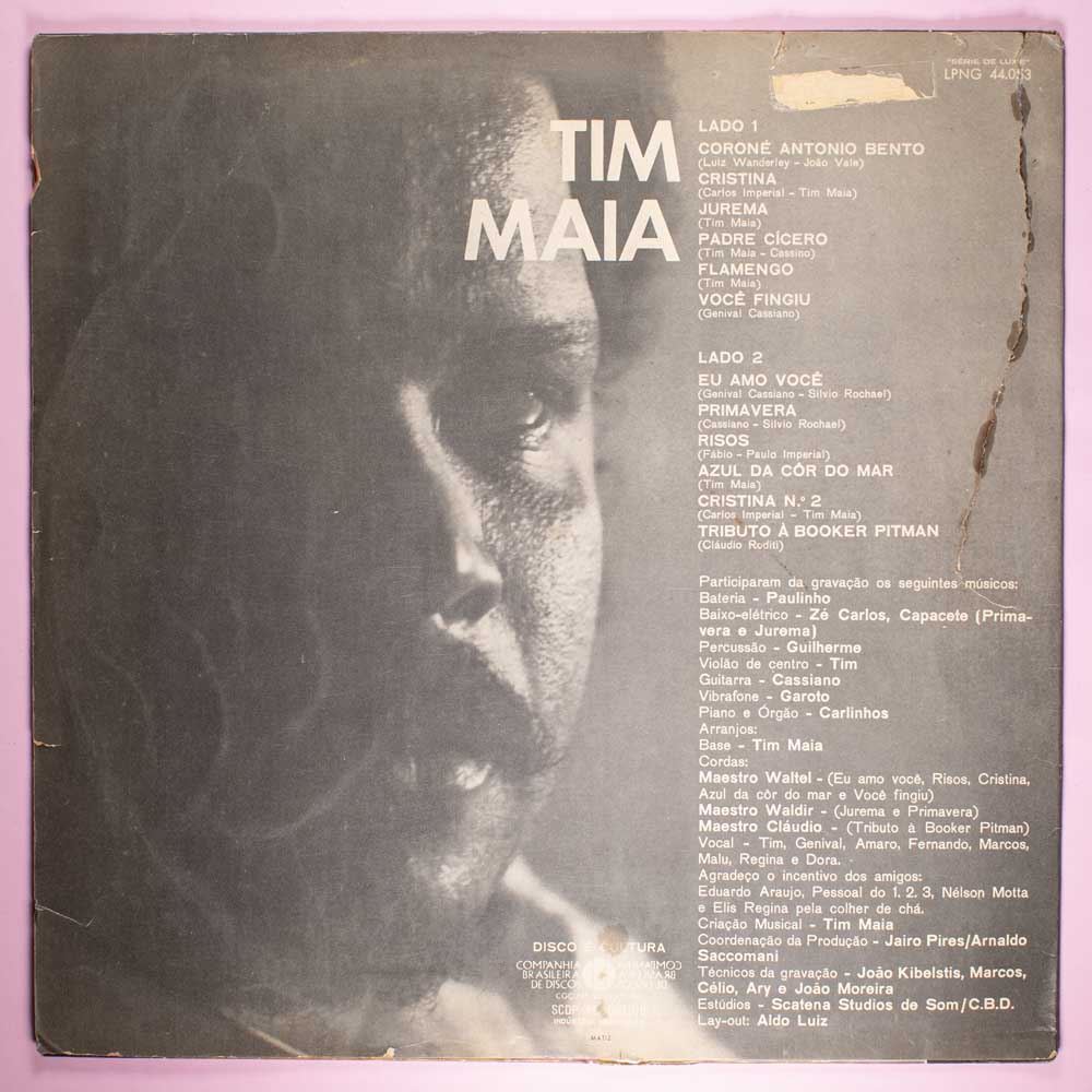 Tim Maia - 1970 (LP) - Image 4