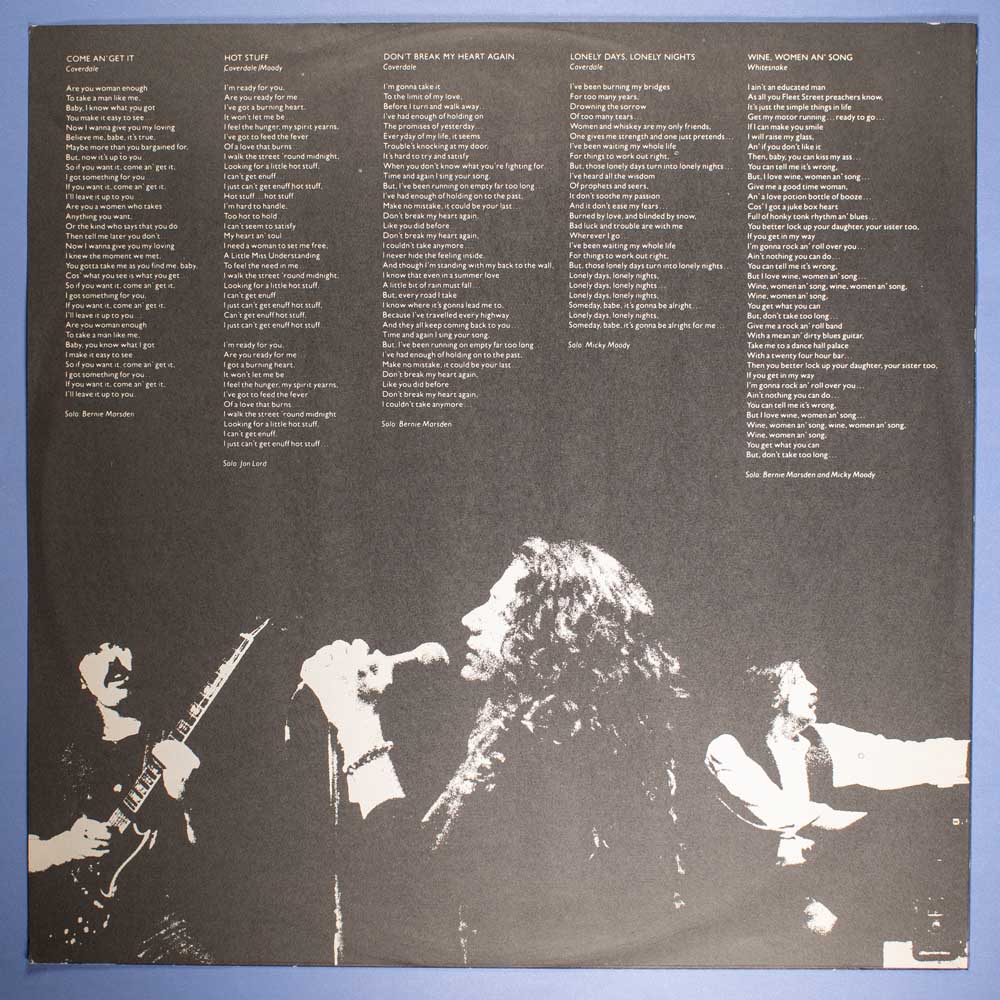 Whitesnake - Come An' Get It (LP) - Image 4